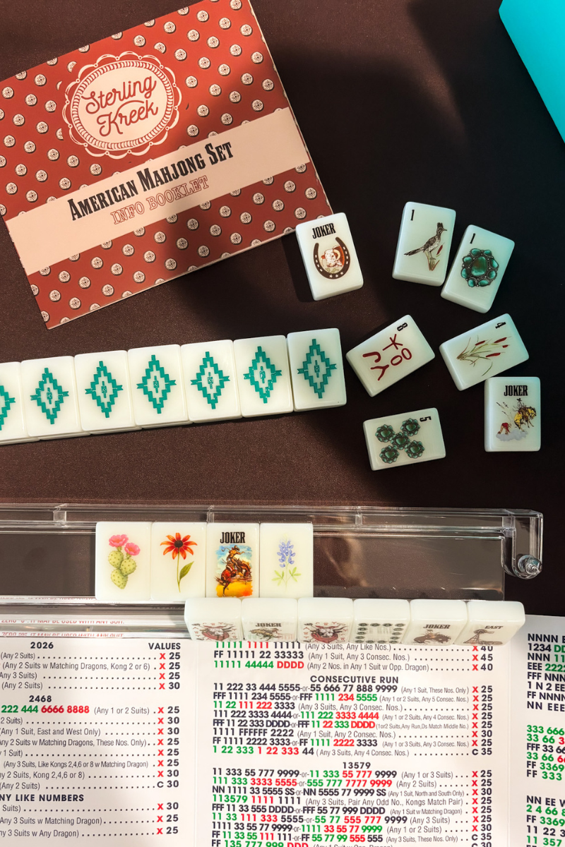 Mahjong Set | Wild West