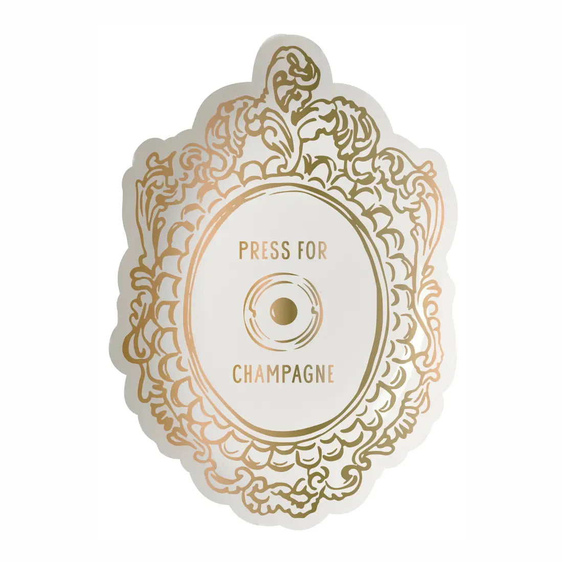 Mahjong Ceramic Trinket Tray | Press for Champagne