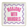 Mahjong Ceramic Trinket Tray | Mahgirls Trinket Tray